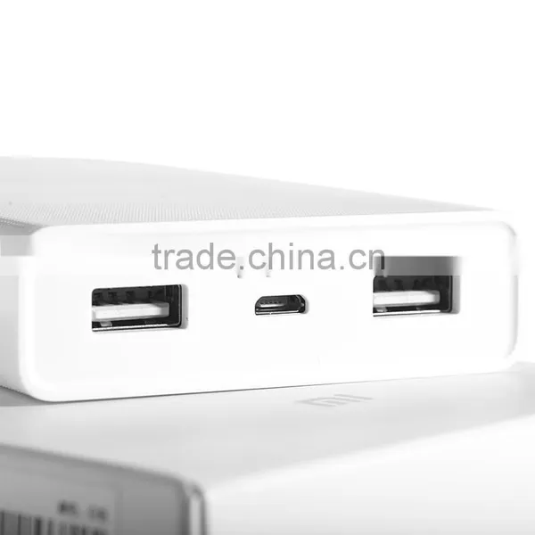 Original Xiaomi Power Bank 20000mAh Portable Charger Dual USB Mi External Battery Bank 20000 for Mobile Phones and Tablets photo-5
