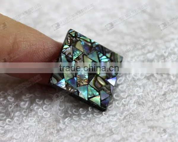 Natural Abalone Mosaic for Jewelry Making photo-5