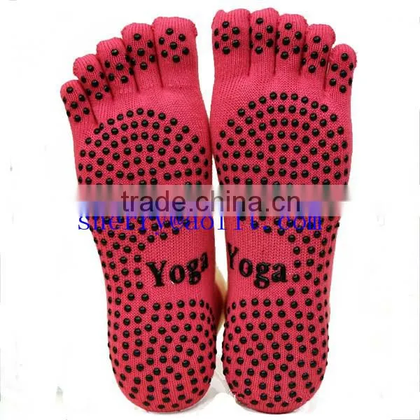 Wholesale Yoga Toe Non-skid Socks photo-5