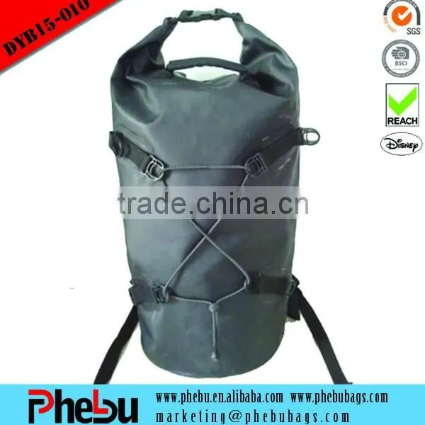 Tarpaulin Hiking Cylinder Backpack