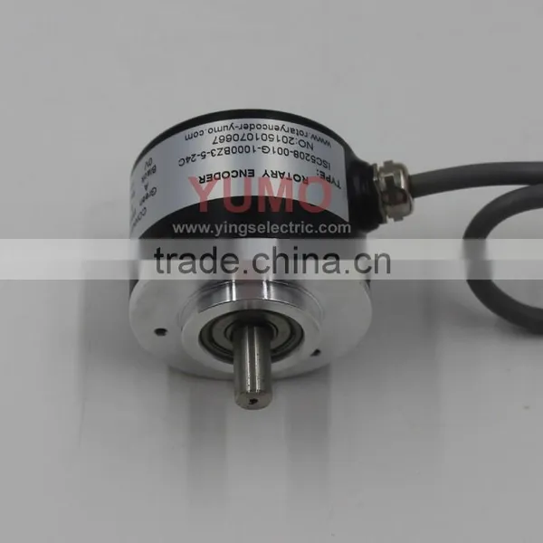 ISC5208 1000 Phase CNC System Machine Solid Shaft Encoder Optical Price Incremental Rotary Encoder photo-2