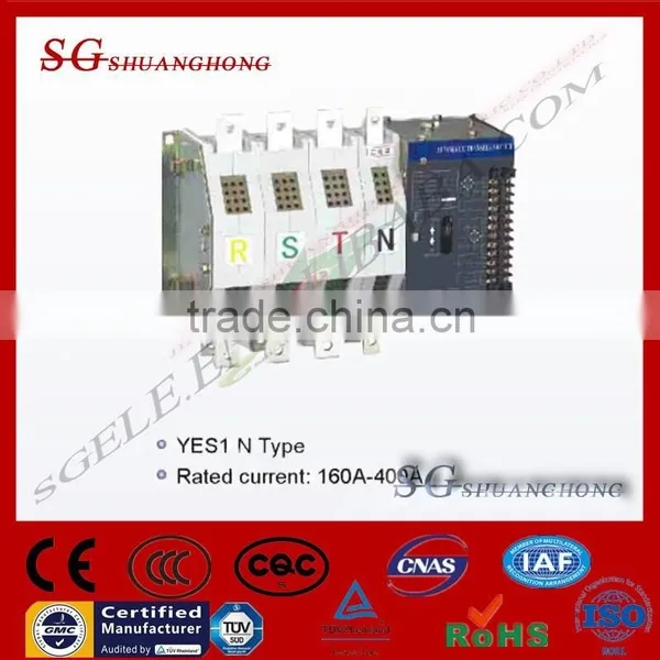 Dual-power Automatic Transfer Switch Bakelite Insulated ATS YES1-400NA photo-2