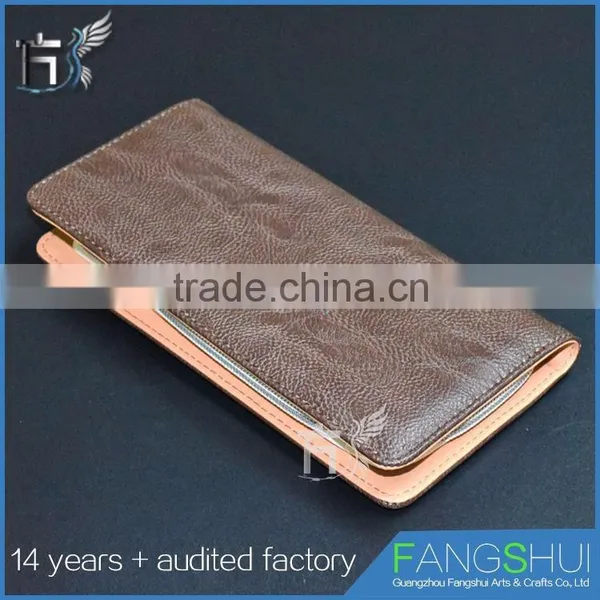Custom Design Your Own Leather Purse for Unisex Purses Wholesale photo-2