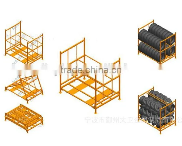 Stackable Warehousing& Storage Tire Rack With Forklift Hole photo-2