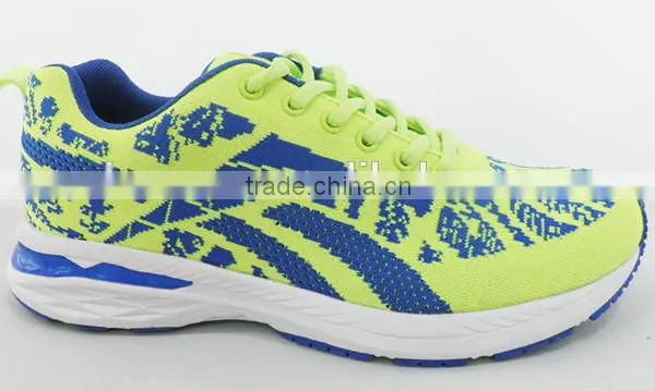 Colorful Sports Running Shoes With Flyknit Mesh Upper/MD Sole
