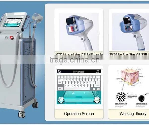 Factory Price Vertical Elight Ipl rf &E-light Hair Removal Equipment&machine Price photo-2