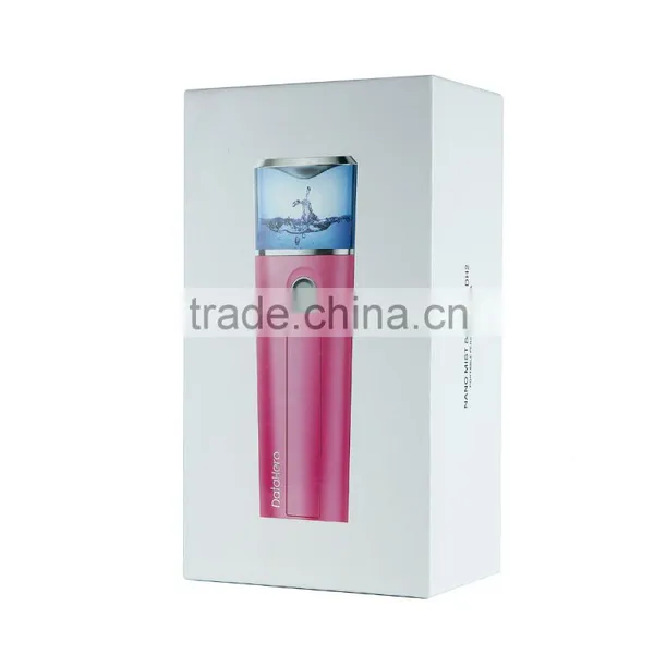 Electric Lotion Bottle Facial Steamer Matchine Mini Rechargeable Handy Usb Nano Steamer photo-5