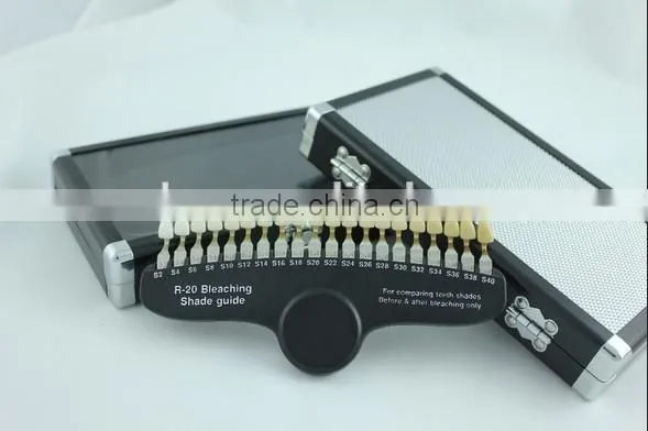 Professional Teeth Whitening Shade Guide,20 shades in total, 3D Shade Guide