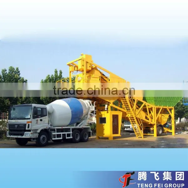 Mobile Concrete Mixing Station / Yhzs25 Concrete Batching Plant photo-5