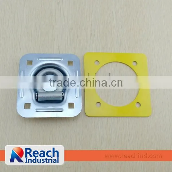 Recessed Trailer D-Ring Tie Down With Backing Plate and Hardware photo-2