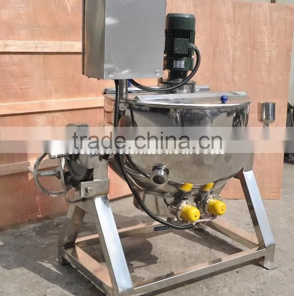 Zhejiang 50 Liters Electric Stainless Steel Homogenizing Double Jacketed Blending Kettle for Fondant in Confectionery Industry photo-5