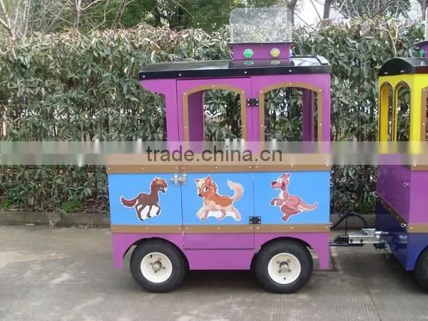 CE Approval Amusement Park, Trackless Fun Train, Shopping Mall, Indoor Outdoor Use Mini Electric Train, photo-5