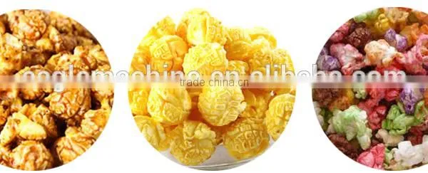 Jinan Eagle Continuous Sweet Flavored Corn Pop Snack Production Line Machine, Maize Popping Machine photo-2