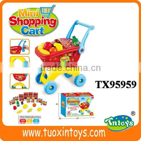 Supermarket Shopping Toy Car Shopping Trolley, Shopping Cart Toy, Shopping China Toys photo-5