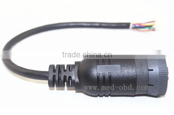 J1939 (9pin) Female Connector to Open End, 1ft photo-2