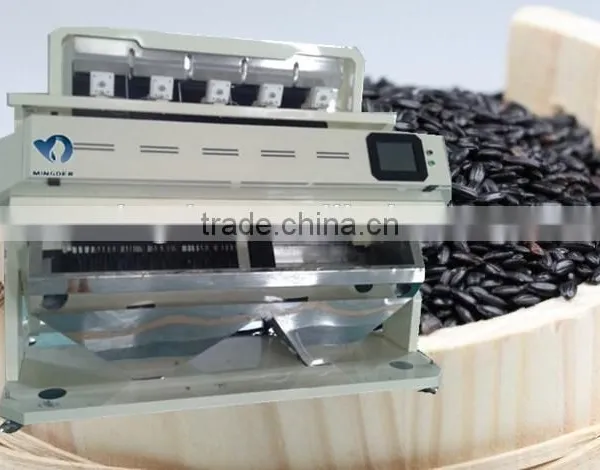 MINGDER Black Rice Corlor Sorting Machine With CCD photo-2