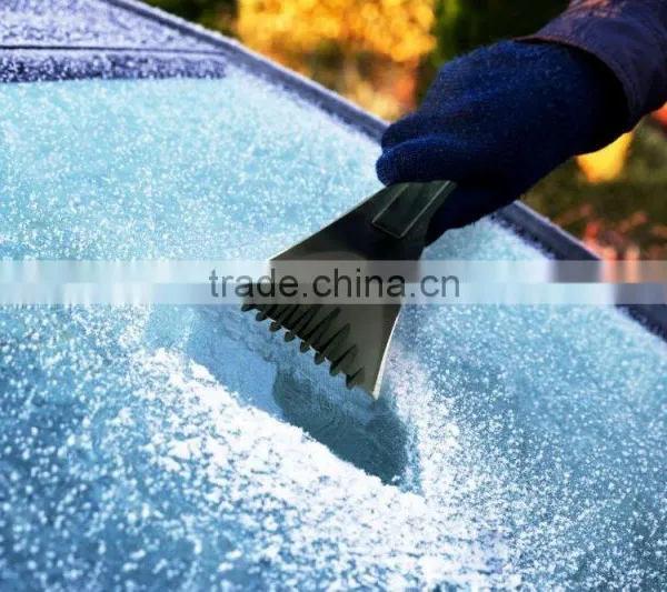 Ultra Durable and Scratch-free Chisel Blade With Foam Grip Ice Scraper photo-3