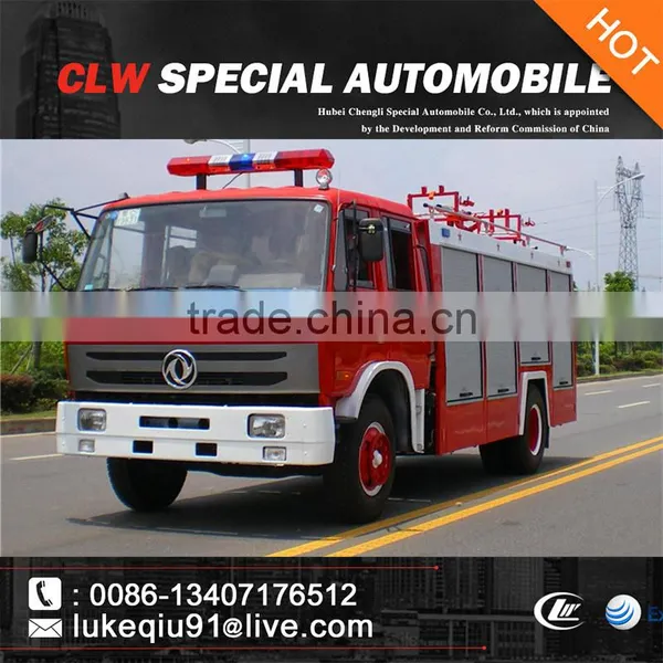 High Quality Chinese Dongfeng 8000l Fire Truck for Sale photo-2