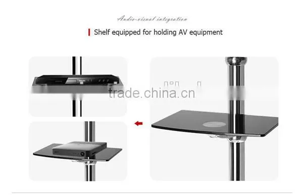 LCD LED TV Stand With Universal Mounting System Stainless Steel TV Stand photo-4