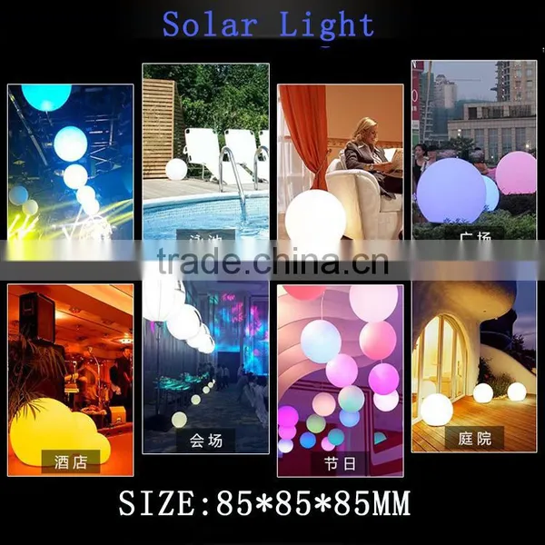 New Arrival Solar Floating Light, Creative Decorative Garden Solar Light, Event Party Atmosphere Colorful Solar Light Ball photo-6