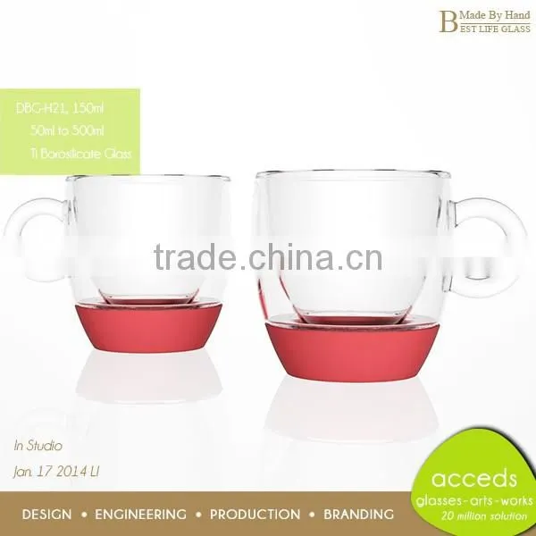 OEM/ODM Colorful Handmade Glass Cheap Coffee Mugs Wholesale photo-5