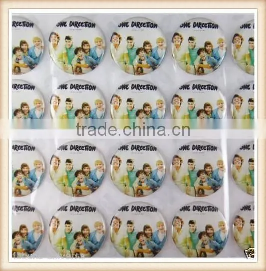 Customized Epoxy Stickers Round Letter Epoxy Resin Stickers Waterproof photo-2