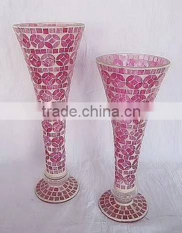 Crackle Valentines Candle Holder photo-5