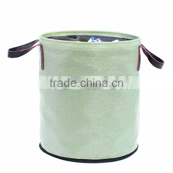 Foldable Washing Laundry Hamper With Strong Rope Handles , Laundry Basket for Bathroom photo-2