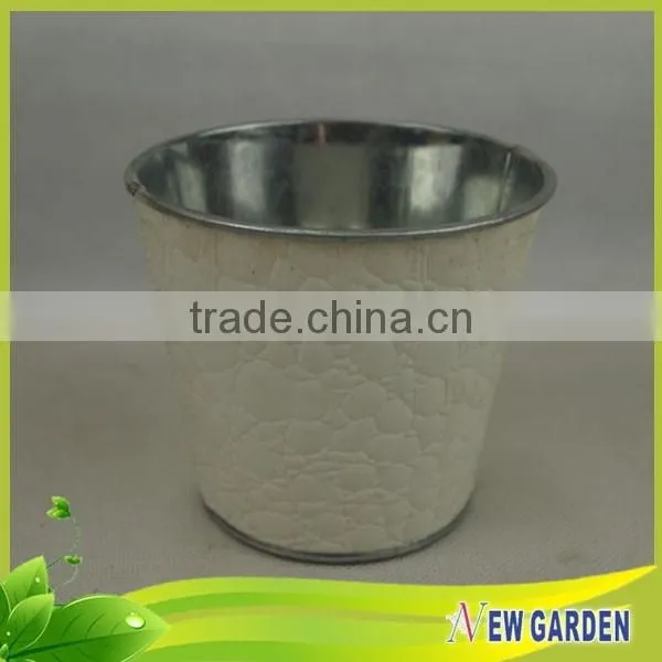 Beatiful Leather and Metal Material Cheap Plant Pots for Garden photo-5
