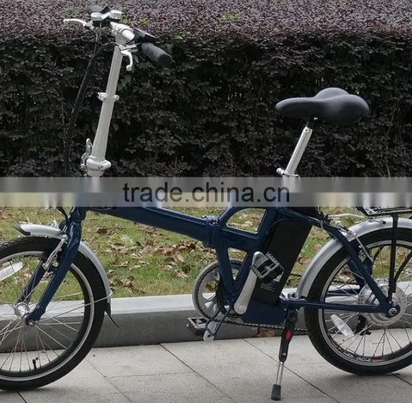 36V 250W CE Mini Foldable Aluminum Alloy Suspension Fork Electric Folding Bike photo-2