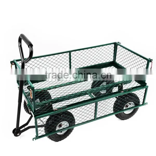 Heavy Duty Garden Trolley TC1840A Metal Cart photo-2
