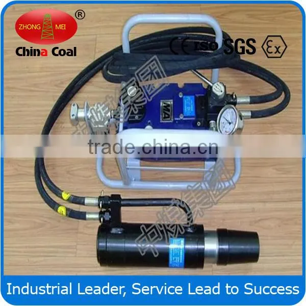 Tensioning Jack and Pump for Stressing Anchor Cable