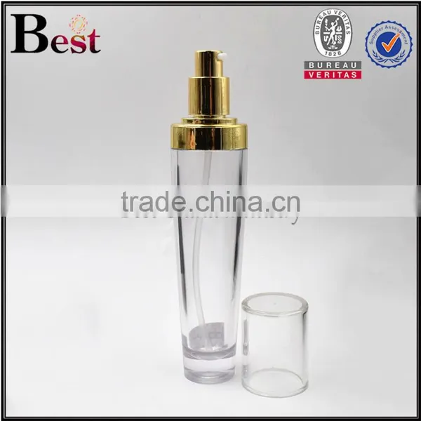 100ml Clear PETG Lotion Bottle Pump High Grade Wave Shape Lotion Bottle Pump photo-5