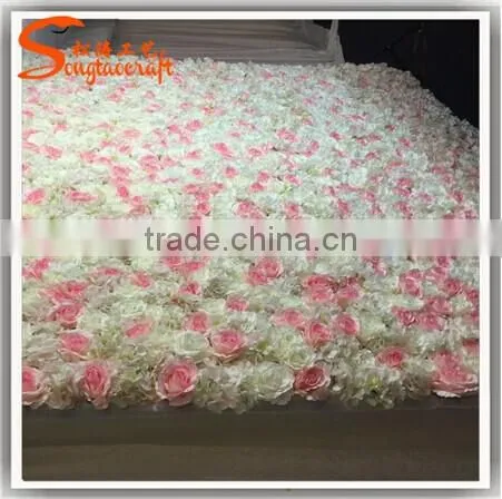 Wholesale Party Decorative Artificial Wedding Flower Wall Metal Flower Wall Decoration photo-6