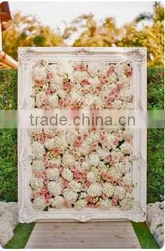 Factory Price Hot Products Artificial Flower Wall in Weeding or Stage for Decoration photo-2