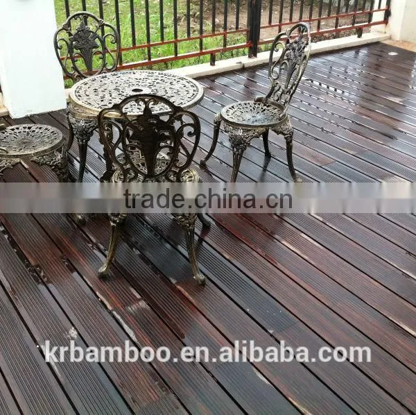 Fire Retardant Heat Resisting Water Proof Strand Woven Bamboo Decking