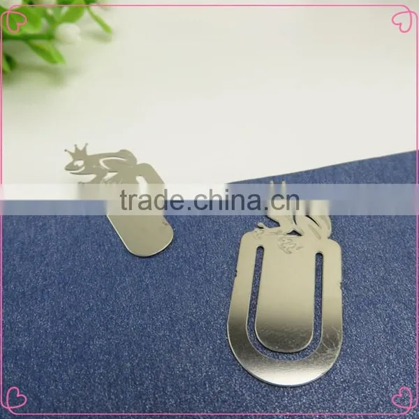 Animal Owl Shaped Paper Clips Metal Bookmarks photo-4