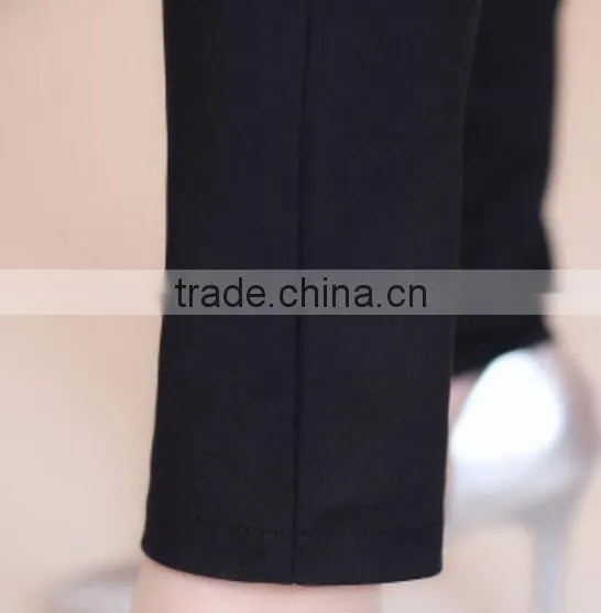 Oem Service Style Fashion Designing Tapered Trousers Wrap Women Low Crotch Pants photo-4