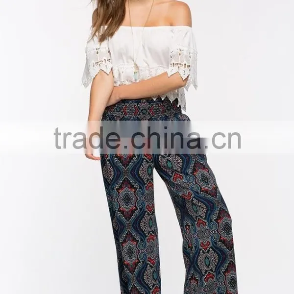 Best Selling Summer Women Cheap Palazzo Pants photo-3