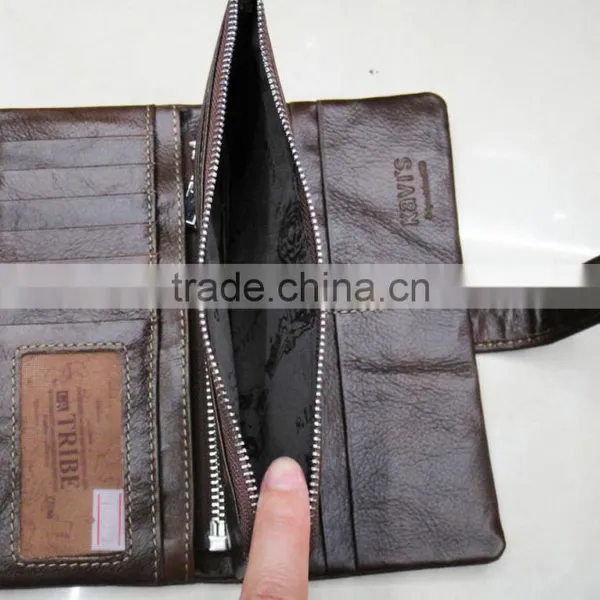 Fashion Man Hot Popular Real Leather Travel Wallet photo-2