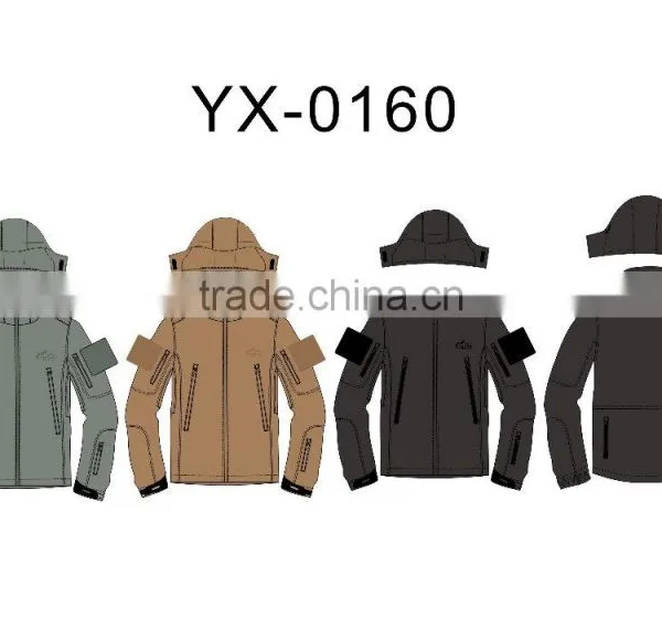 OEM Wholesale Men's Softshell Jacket New Design Hunting Jacket photo-2
