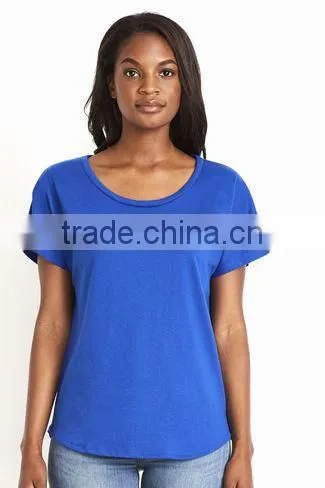 Next Level Apparel Ladies' Ideal Dolman Tee - 60% Combed Ring-spun Cotton, 40% Polyester Jersey and Comes With Your Logo photo-4