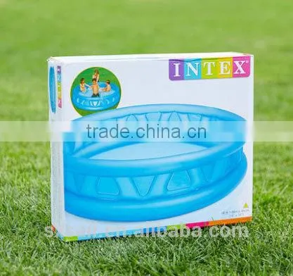 INTEX Soft Blue Inflatable Pool Swimming Pool photo-5