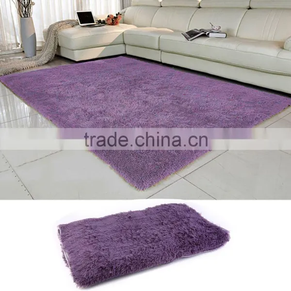 2016 Hot Comfortable Large Size Fluffy Rugs Anti-Skid Shaggy Area Rug Dining Room Carpet Floor Mat Home Bedroom Home Supplies photo-2