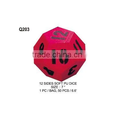 5cm PU Coated Foam Dice photo-6