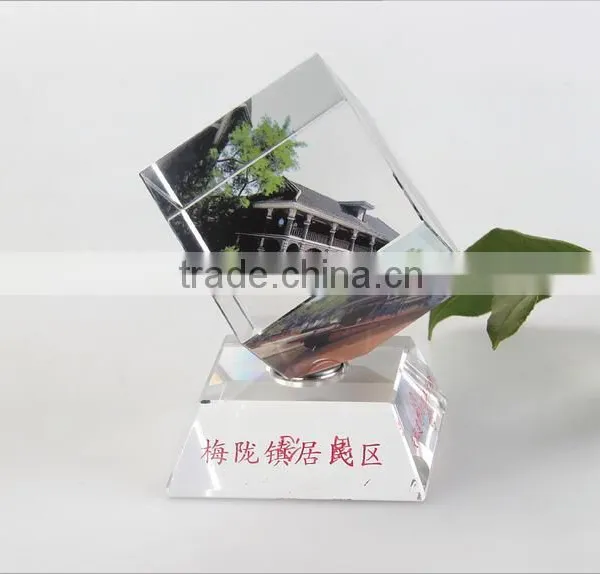 Logo Customized Personalized Crystal Glass Pictures Graduation Souvenir photo-4