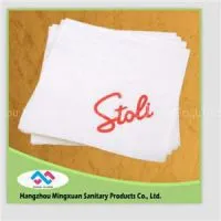 100% Virgin Wood Pulp White Color Dinner Paper Napkins