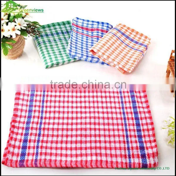 China Cotton Jacquard Kitchen Towel Cotton Dish Towels Gauze Hand Tea Towel