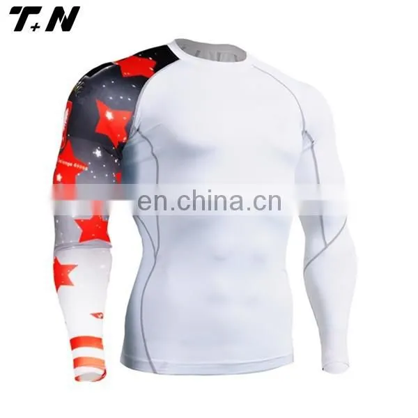Top Quality Sublimation Compression Shirts Wholesale photo-3