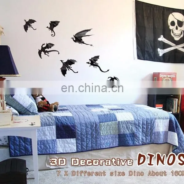 3D Dinos Window/Wall Sticker Halloween Decoration Home Decoration photo-3